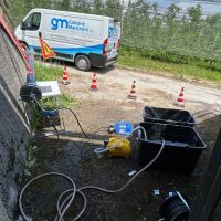 Bleggio Superiore (TN) &ndash; collaudo condotte in PEAD e Ghisa di dive