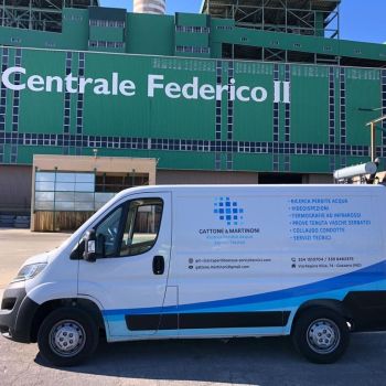 Brindisi (BR) &ndash; Centrale Termoelettrica Enel Federico II &ndash; prova tenuta vasche e videoispezioni
