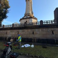 Monza (MB) &ndash; Monumento Cappella Espiatoria &ndash; Fresatura robotizzata, videoispezione e risanamento localizzato pluviale